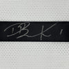 Framed Autographed/Signed Devin Booker 35x39 Phoenix White Basketball Jersey JSA COA