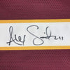 Framed Autographed/Signed Alex Smith 35x39 Washington Burgundy Football Jersey JSA COA