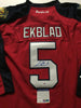Autographed/Signed Aaron Ekblad Florida Panthers Hockey Jersey PSA/DNA COA