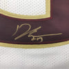 Framed Autographed/Signed Derwin James 35x39 Florida State FSU White College Football Jersey JSA COA