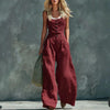 Women's Retro High-Waist Wide-Leg Jumpsuit – Vintage Button Closure Elegant by FitiqueFit