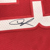 Framed Autographed/Signed Chris Paul 35x39 Houston Rockets Red Basketball Jersey Beckett BAS COA