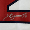 Framed Autographed/Signed Xander Bogaerts 35x39 Boston White Baseball Jersey PSA/DNA COA