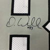 Framed Autographed/Signed Darren Waller 35x39 Las Vegas Oakland Color Rush Football Jersey Beckett BAS COA