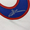 Autographed/Signed Allen Iverson Philadelphia White Retro Basketball Jersey JSA COA