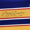 Framed Autographed/Signed Brett Hull 35x39 St. Louis Blue Hockey Jersey Beckett BAS COA by Hall of Fame Sports Memorabilia