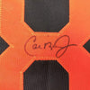 Framed Autographed/Signed Cal Ripken Jr. 35x39 Baltimore Black Baseball Jersey JSA COA