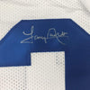 Framed Autographed/Signed Tony Dorsett 35x39 Dallas White Football Jersey Beckett BAS COA