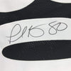 Framed Autographed/Signed Plaxico Burress 35x39 Pittsburgh Black Football Jersey JSA COA