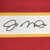 Autographed/Signed Joe Montana Kansas City Red Football Jersey JSA COA