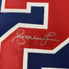 Framed Autographed/Signed Andruw Jones 35x39 Atlanta Blue Baseball Jersey JSA COA by Hall of Fame Sports Memorabilia