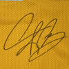 Autographed/Signed Dennis Rodman Los Angeles LA Yellow Basketball Jersey JSA COA