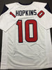 Autographed/Signed DeAndre Hopkins Houston Texans Football Jersey Tristar COA