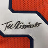 Framed Autographed/Signed Tee Higgins 35x39 Clemson Orange College Football Jersey JSA COA