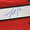 Autographed/Signed Jordan Staal Carolina Red Hockey Jersey Beckett BAS COA