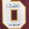 Framed Autographed/Signed Chris Weinke 2000 Heisman  35x39 Florida State Seminoles Maroon College Football Jersey JSA COA