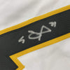 Autographed/Signed Evgeni Malkin Pittsburgh White Hockey Jersey Beckett BAS COA