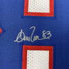 Autographed/Signed Andre Reed Buffalo White Football Jersey JSA COA