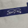 Autographed/Signed Joc Pederson Los Angeles LA Grey Baseball Jersey JSA COA