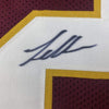 Framed Autographed/Signed Landon Collins 35x39 Washington Burgundy Football Jersey JSA COA