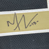 Autographed/Signed Michael Thomas New Orleans Black Football Jersey Beckett BAS COA