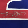 Framed Autographed/Signed Sammy Sosa 35x39 Chicago Blue Baseball Jersey JSA COA