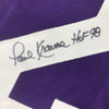 Autographed/Signed Paul Krause HOF 98 Minnesota Purple Football Jersey JSA COA by Hall of Fame Sports Memorabilia