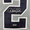 Framed Autographed/Signed Derek Jeter 35x39 New York Grey Baseball Jersey Steiner Sports COA Hologram Only