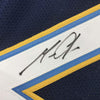 Autographed/Signed Melvin Gordon Los Angeles LA Dark Blue Football Jersey JSA COA