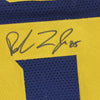 Autographed/Signed Robert Tonyan Green Bay Retro Blue Football Jersey Beckett BAS COA