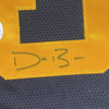 Framed Autographed/Signed Devin Bush 35x39 Pittsburgh Color Rush Football Jersey JSA COA