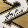 Autographed/Signed Lonzo Ball New Orleans White Basketball Jersey Beckett BAS COA