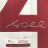 Framed Autographed/Signed Sam Darnold 35x39 USC Southen Cal White College Football Jersey JSA COA