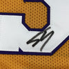 Autographed/Signed Shaquille Shaq O'Neal Los Angeles LA Yellow Basketball Jersey Beckett BAS COA