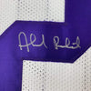 Autographed/Signed Ahmad Rashad Minnesota White Football Jersey JSA COA