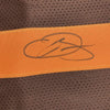 Framed Autographed/Signed Odell Beckham Jr. 35x39 Cleveland Color Rush Football Jersey Beckett BAS COA