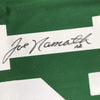 Autographed/Signed Joe Namath New York Green Football Jersey JSA COA