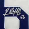 Framed Autographed/Signed Randy Arozarena 35x39 Tampa Bay Rays White Authentic Nike Baseball Jersey JSA COA
