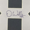 Framed Autographed/Signed Darren Waller 35x39 Las Vegas Oakland Black Football Jersey Beckett BAS COA