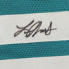 Framed Autographed/Signed Laviska Shenault 35x39 Jacksonville Teal Football Jersey Beckett BAS COA
