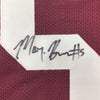 Autographed/Signed Marquise Brown Oklahoma Red College Football Jersey JSA COA