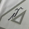 Autographed/Signed Giannis Antetokounmpo Milwaukee White Ice Basketball Jersey JSA COA