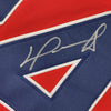 Framed Autographed/Signed David Ortiz 35x39 Boston Red Baseball Jersey JSA COA