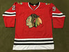 Autographed/Signed Bryan Bickell Chicago Blackhawks Custom Jersey JSA COA