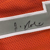 Framed Autographed/Signed Jim Boeheim 35x39 Syracuse Orange Coach College Basketball Jersey JSA COA