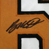 Framed Autographed/Signed Ryan Mountcastle 35x39 Baltimore White Baseball Jersey Beckett BAS COA