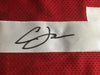 Autographed/Signed Cardale Jones Ohio State Buckeyes Red Football Jersey PSA/DNA COA