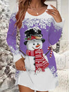 European And American Women's Clothing Christmas Leisure Dress