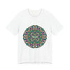 Psychedelic Botanical Mandala Tee | Festival Graphic T-Shirt by Tristan’s Treehouse