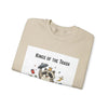 Kings of the Trash Raccoon Sweatshirt | trash panda, raccoon doodle by Tristan’s Treehouse